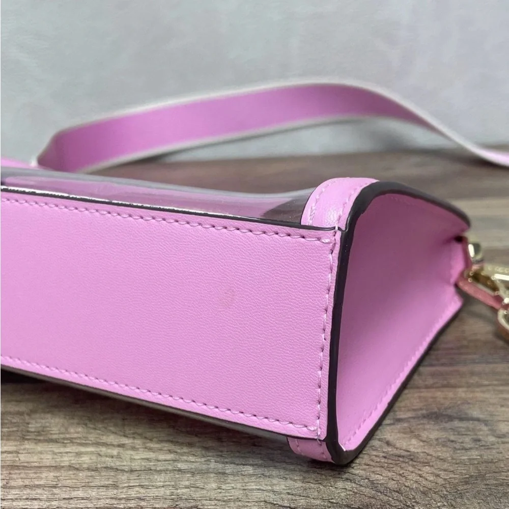 Kate Spade Pink Clear Crossbody with Removable Strap - Picture 5 of 10